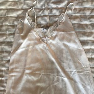 White Lace Lingerie Dress